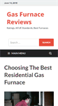 Mobile Screenshot of gasfurnacereview.com
